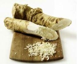 spicy radish for the compress of joint pain